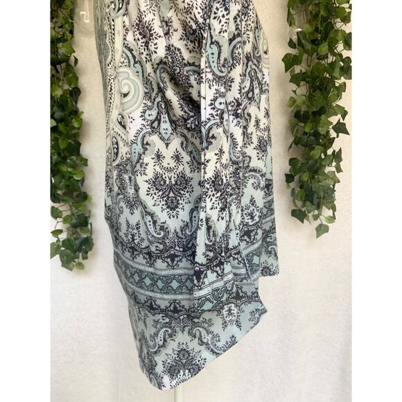 One World Y2K Green Half Sleeve Top Women's Large - Picture 6 of 11